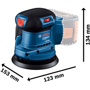 Masina de slefuit cu excentric BOSCH PROFESSIONAL GEX 185-LI F.A., 125mm, albastru Masina de slefuit cu excentric BOSCH PROFESSIONAL GEX 185-LI F.A., 125mm, albastru