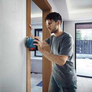 Masina de slefuit cu excentric BOSCH PROFESSIONAL GEX 185-LI F.A., 125mm, albastru Masina de slefuit cu excentric BOSCH PROFESSIONAL GEX 185-LI F.A., 125mm, albastru