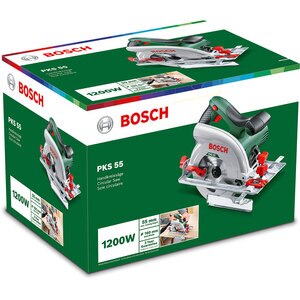 Fierastrau circular BOSCH PKS 55, 5600RPM, 1200W Fierastrau circular BOSCH PKS 55, 5600RPM, 1200W