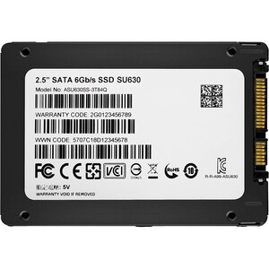Solid-State Drive (SSD) ADATA SU630, 480GB, SATA3, 2.5", ASU630SS-480GQ-R Solid-State Drive (SSD) ADATA SU630, 480GB, SATA3, 2.5", ASU630SS-480GQ-R