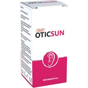 Spray auricular Oticsun, 10 ml, SUN WAVE Spray auricular Oticsun, 10 ml, SUN WAVE