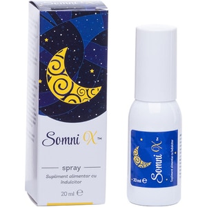 Supliment alimentar Spray Somnix, 20 ml, NATURPHARMA Supliment alimentar Spray Somnix, 20 ml, NATURPHARMA