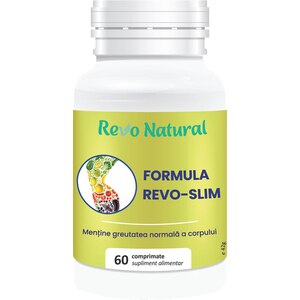 Supliment alimentar Formula Revo Slim, 60 capsule, REVO NATURAL Supliment alimentar Formula Revo Slim, 60 capsule, REVO NATURAL