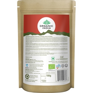 Brahmi Bacopa pulbere tonic memorie, 100 g, ORGANIC INDIA Brahmi Bacopa pulbere tonic memorie, 100 g, ORGANIC INDIA