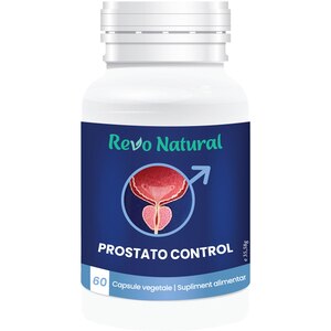 Supliment alimentar Prostato Control, 60 capsule, REVO NATURAL Supliment alimentar Prostato Control, 60 capsule, REVO NATURAL