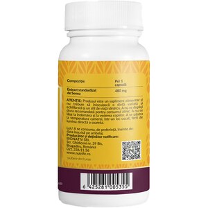 Supliment Senna laxativ natural, 60 capsule, NUTRIFIC Supliment Senna laxativ natural, 60 capsule, NUTRIFIC