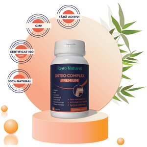 Supliment alimentar Osteo Complex Premium, 60 capsule, REVO NATURAL Supliment alimentar Osteo Complex Premium, 60 capsule, REVO NATURAL