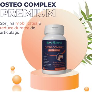 Supliment alimentar Osteo Complex Premium, 60 capsule, REVO NATURAL Supliment alimentar Osteo Complex Premium, 60 capsule, REVO NATURAL
