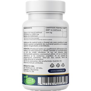 Supliment Laptisor de matca, 60 capsule, NUTRIFIC Supliment Laptisor de matca, 60 capsule, NUTRIFIC