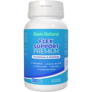 Supliment alimentar Flex Support Premium, 60 capsule, REVO NATURAL Supliment alimentar Flex Support Premium, 60 capsule, REVO NATURAL