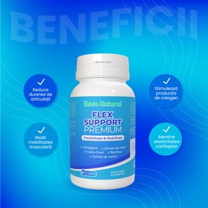 Supliment alimentar Flex Support Premium, 60 capsule, REVO NATURAL Supliment alimentar Flex Support Premium, 60 capsule, REVO NATURAL