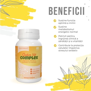 Supliment alimentar Optim Vit Complex, 60 capsule, REVO NATURAL Supliment alimentar Optim Vit Complex, 60 capsule, REVO NATURAL