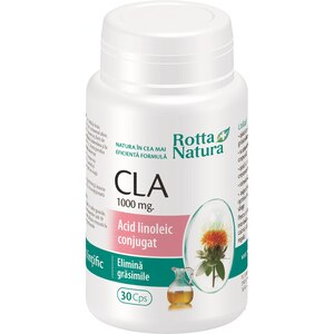 Supliment alimentar CLA-Tonalin 1000mg, 30 capsule, ROTTA NATURA Supliment alimentar CLA-Tonalin 1000mg, 30 capsule, ROTTA NATURA