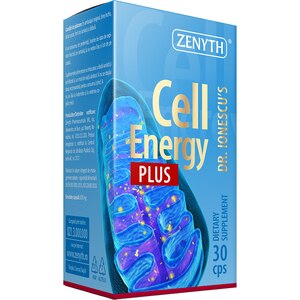 Supliment Cell Energy Plus - Dr. Ionescu, 30 capsule, ZENYTH Supliment Cell Energy Plus - Dr. Ionescu, 30 capsule, ZENYTH