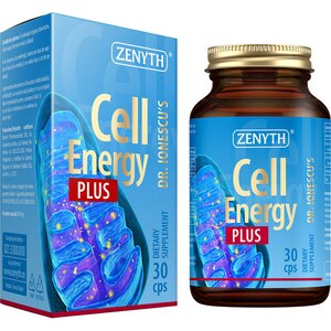 Supliment Cell Energy Plus - Dr. Ionescu, 30 capsule, ZENYTH Supliment Cell Energy Plus - Dr. Ionescu, 30 capsule, ZENYTH