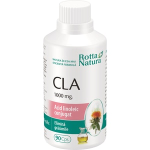 Supliment alimentar CLA-Tonalin 1000mg, 90 capsule, ROTTA NATURA Supliment alimentar CLA-Tonalin 1000mg, 90 capsule, ROTTA NATURA