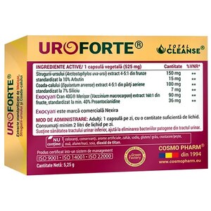 Supliment UroForte, 10 capsule, COSMO PHARM Supliment UroForte, 10 capsule, COSMO PHARM