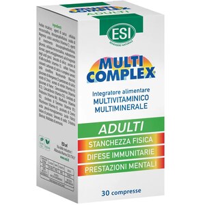 Multicomplex Multivitamine si Multiminerale pentru adulti, 30 comprimate, ESI Multicomplex Multivitamine si Multiminerale pentru adulti, 30 comprimate, ESI