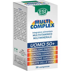 Multicomplex Multivitamine si Multiminerale pentru barbati +50, 30 comprimate, ESI Multicomplex Multivitamine si Multiminerale pentru barbati +50, 30 comprimate, ESI