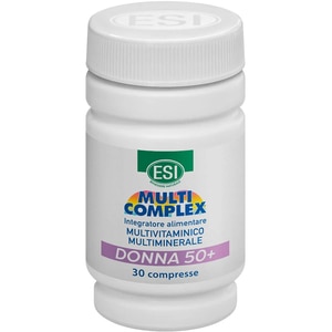 Multicomplex Multivitamine si Multiminerale pentru femei +50, 30 comprimate, ESI Multicomplex Multivitamine si Multiminerale pentru femei +50, 30 comprimate, ESI