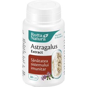 Supliment Astragalus Extract, 30 capsule, ROTTA NATURA Supliment Astragalus Extract, 30 capsule, ROTTA NATURA