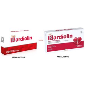 Supliment alimentar Kardiolin, 28 comprimate filmate, SUN WAVE PHARMA Supliment alimentar Kardiolin, 28 comprimate filmate, SUN WAVE PHARMA
