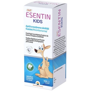 Supliment alimentar Esentin Kids, sirop, 100 ml, SUN WAVE PHARMA Supliment alimentar Esentin Kids, sirop, 100 ml, SUN WAVE PHARMA
