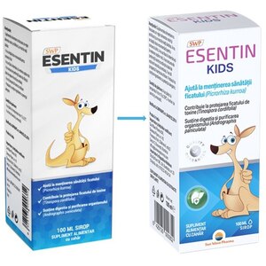 Supliment alimentar Esentin Kids, sirop, 100 ml, SUN WAVE PHARMA Supliment alimentar Esentin Kids, sirop, 100 ml, SUN WAVE PHARMA