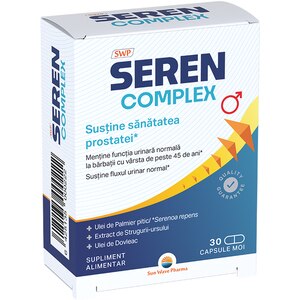 Supliment alimentar Seren Complex, 30 capsule moi, SUN WAVE PHARMA Supliment alimentar Seren Complex, 30 capsule moi, SUN WAVE PHARMA