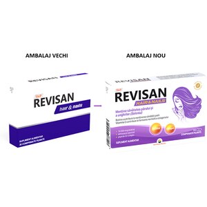 Supliment alimentar Revisan Hair & Nail, 30 comprimate filmate, SUN WAVE PHARMA Supliment alimentar Revisan Hair & Nail, 30 comprimate filmate, SUN WAVE PHARMA