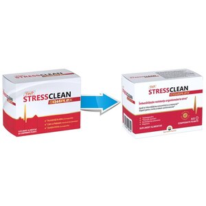 Supliment alimentar Stressclean Complex, 60 comprimate filmate, SUN WAVE PHARMA Supliment alimentar Stressclean Complex, 60 comprimate filmate, SUN WAVE PHARMA