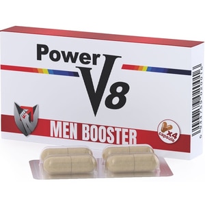 Supliment alimentar Power V8 Men Booster, 4 capsule, BOOST4LIFE Supliment alimentar Power V8 Men Booster, 4 capsule, BOOST4LIFE
