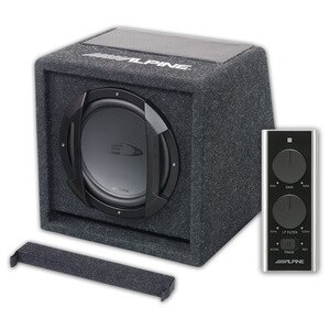 Subwoofer auto activ ALPINE SWE-815, 150W RMS, 20 cm, Bass-reflex Subwoofer auto activ ALPINE SWE-815, 150W RMS, 20 cm, Bass-reflex
