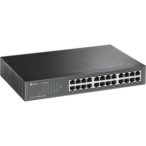 Switch TP-LINK TL-SF1024D, 24 porturi RJ45 10/100 Mbps, negru Switch TP-LINK TL-SF1024D, 24 porturi RJ45 10/100 Mbps, negru