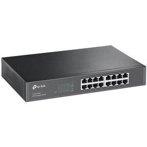 Switch TP-LINK TL-SG1016D, 16 porturi Gigabit, negru Switch TP-LINK TL-SG1016D, 16 porturi Gigabit, negru