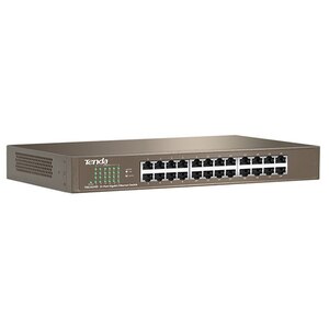 Switch TENDA TEG1024D v7, 24 porturi Gigabit, argintiu Switch TENDA TEG1024D v7, 24 porturi Gigabit, argintiu