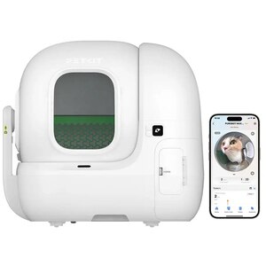 Litiera acoperita PETKIT Pura Max Pro, Smart, ABS, 69 x 65 x 56 cm, alb Litiera acoperita PETKIT Pura Max Pro, Smart, ABS, 69 x 65 x 56 cm, alb