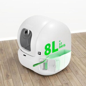 Litiera acoperita PETKIT Pura Max Pro, Smart, ABS, 69 x 65 x 56 cm, alb Litiera acoperita PETKIT Pura Max Pro, Smart, ABS, 69 x 65 x 56 cm, alb