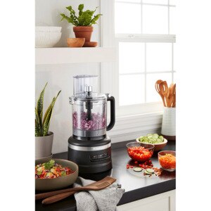 Robot de bucatarie KITCHENAID 5KFP1319EBM, 3.1l, 400W, 3 trepte de viteza, negru-argintiu Robot de bucatarie KITCHENAID 5KFP1319EBM, 3.1l, 400W, 3 trepte de viteza, negru-argintiu