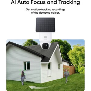 Camera IP Wireless EUFY SoloCam E30, 2K HD, IR, Night Vision, Vedere panoramica 360, Detectare AI, alb Camera IP Wireless EUFY SoloCam E30, 2K HD, IR, Night Vision, Vedere panoramica 360, Detectare AI, alb