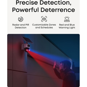 Camera IP Wireless EUFY eufyCam S4, 4K, IR, NightVision, alb Camera IP Wireless EUFY eufyCam S4, 4K, IR, NightVision, alb