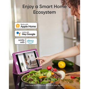 Camera IP Wireless EUFY E30, 4K UHD, IR, Night Vision, Vedere panoramica 360, Detectare AI, alb Camera IP Wireless EUFY E30, 4K UHD, IR, Night Vision, Vedere panoramica 360, Detectare AI, alb