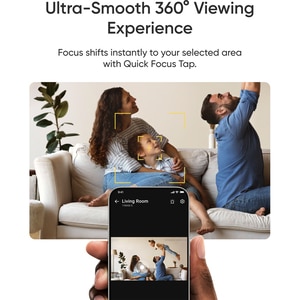 Camera IP Wireless EUFY E30, 4K UHD, IR, Night Vision, Vedere panoramica 360, Detectare AI, alb Camera IP Wireless EUFY E30, 4K UHD, IR, Night Vision, Vedere panoramica 360, Detectare AI, alb