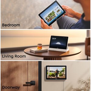 Ecran smart sonerie EUFY E10, IPS HD, 7inch, 60m, negru Ecran smart sonerie EUFY E10, IPS HD, 7inch, 60m, negru