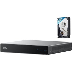 NVR EUFY S4, 2TB HD, 4K Ultra HD, 16 canale, alb NVR EUFY S4, 2TB HD, 4K Ultra HD, 16 canale, alb