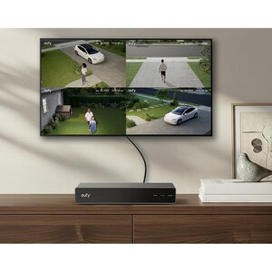 NVR EUFY S4, 2TB HD, 4K Ultra HD, 16 canale, alb NVR EUFY S4, 2TB HD, 4K Ultra HD, 16 canale, alb