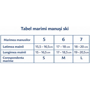 Manusi ski VIKING Ulta dama, marimea 5, negru Manusi ski VIKING Ulta dama, marimea 5, negru