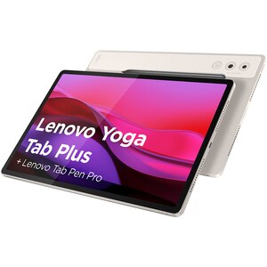 Tableta LENOVO Yoga Tab Plus, 12.7", 256GB, 16GB RAM, Wi-Fi, Seashell + Lenovo Tab Pen Pro Tableta LENOVO Yoga Tab Plus, 12.7", 256GB, 16GB RAM, Wi-Fi, Seashell + Lenovo Tab Pen Pro