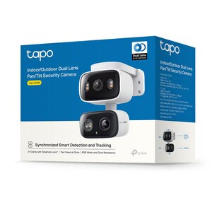 Camera IP Wireless Duala Tapo C246D, 6MP, IR, Night Vision, alb Camera IP Wireless Duala Tapo C246D, 6MP, IR, Night Vision, alb