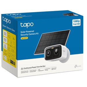 Kit camera IP Wireless exterior TP-LINK Tapo C400, 2MP, 1080 p, IP65, IR, Night Vision, alb Kit camera IP Wireless exterior TP-LINK Tapo C400, 2MP, 1080 p, IP65, IR, Night Vision, alb